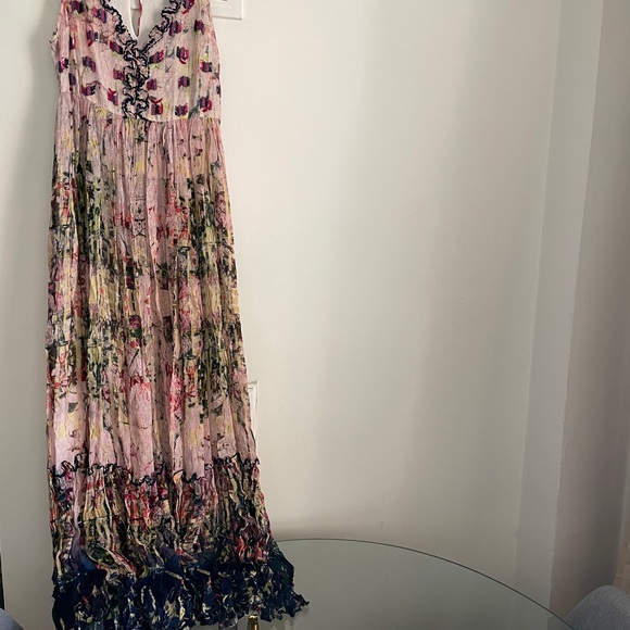 Anthropologie Bhanuni Floral Dress Size 2 - Picture 5 of 7